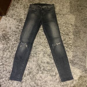 J brand skinny jeans in grey